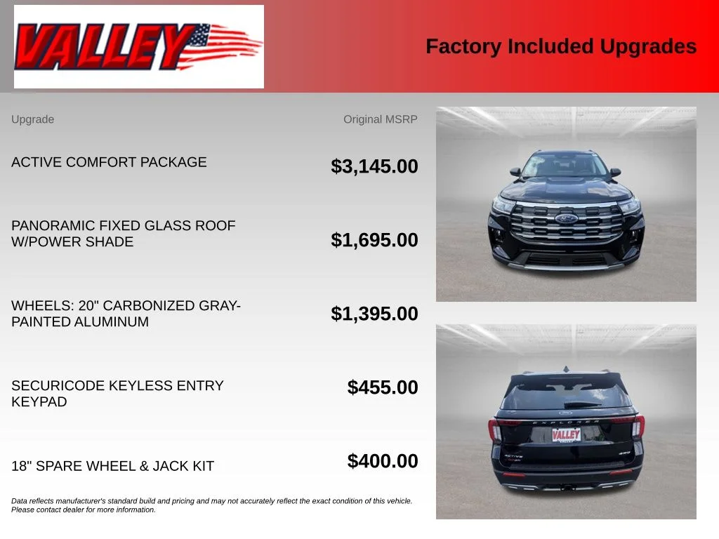 New 2026 Agate Black Metallic Ford Active image 4