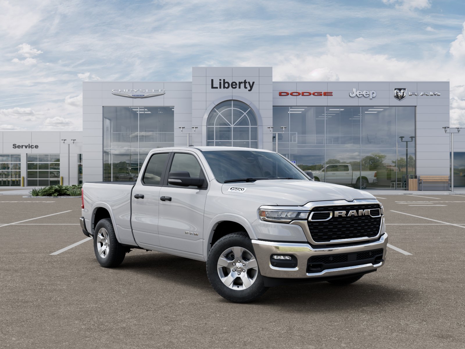 New 2026 Bright White Clearcoat RAM Big Horn/Lone Star image 34