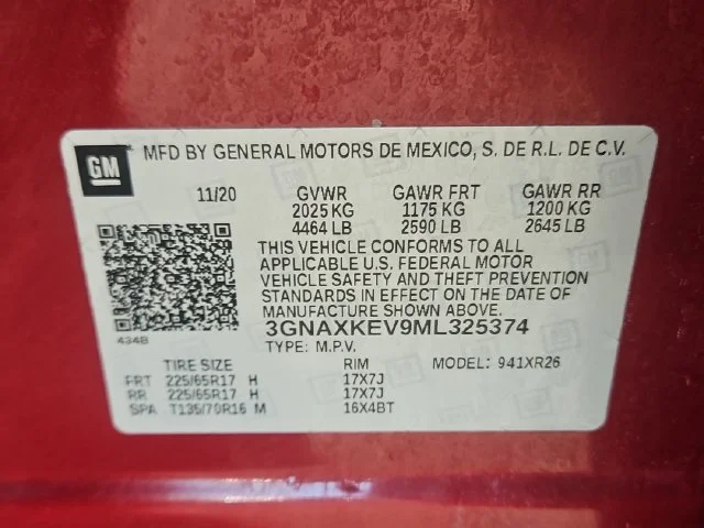 Used 2021 CAJUN RED TINTCOAT Chevrolet LT image 31