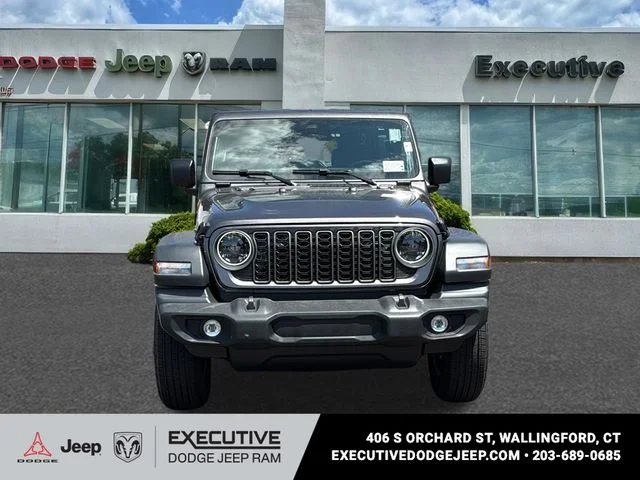 New 2026 Granite Crystal Metallic Clearcoat Jeep Sport S image 3