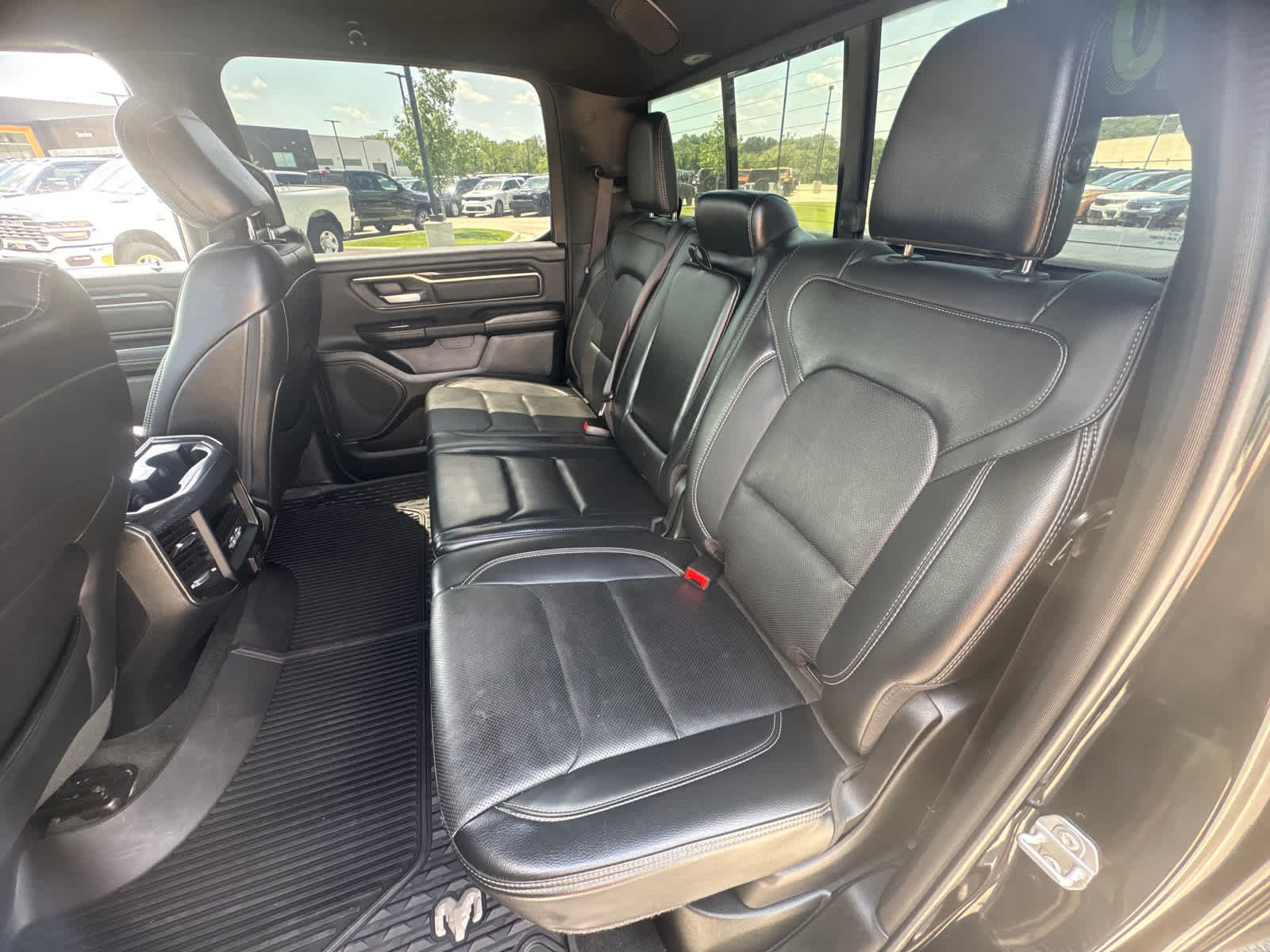 Used 2021 Diamond Black Crystal Pearlcoat Ram Rebel image 13