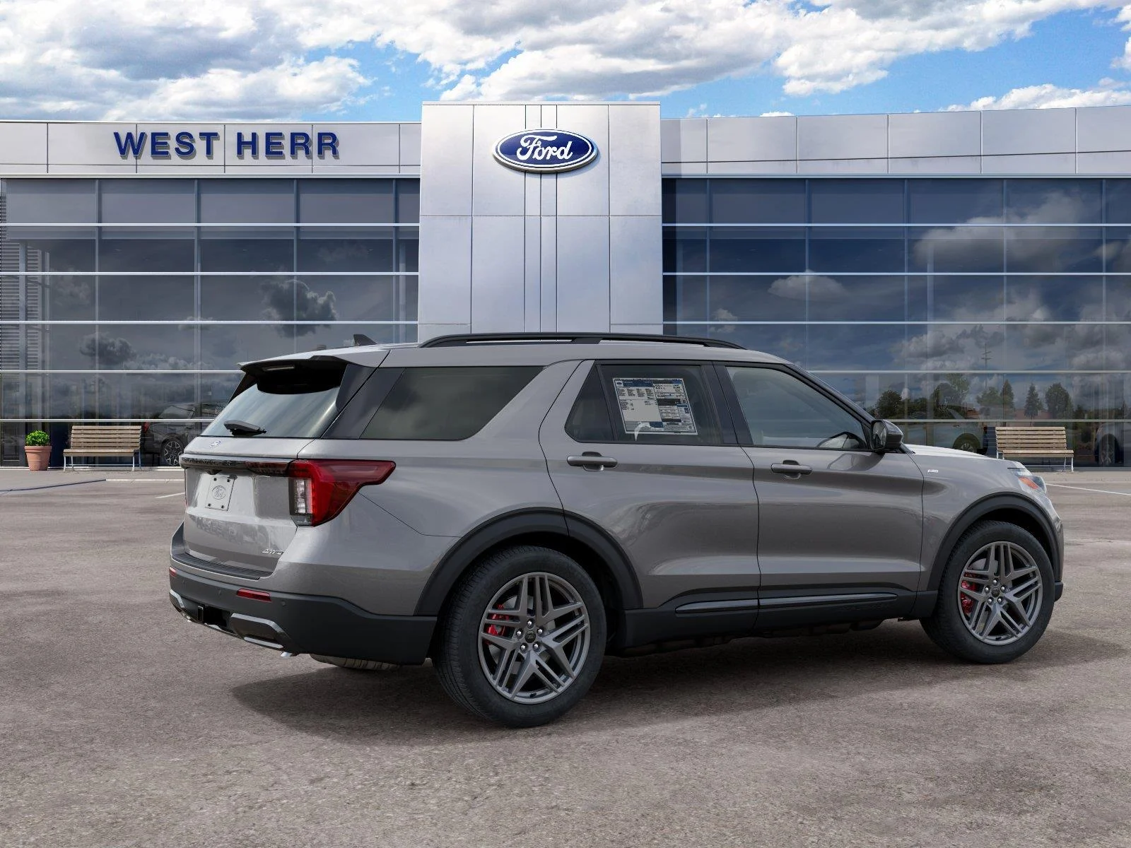 New 2027 Carbonized Gray Metallic Ford ST-Line image 6