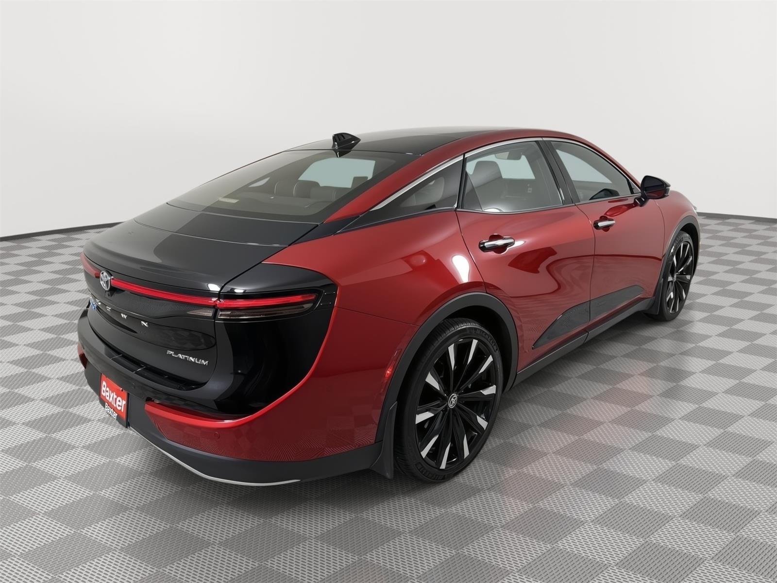 Certified Used 2025 Supersonic Red w/Black Bi-Tone Toyota Platinum image 16
