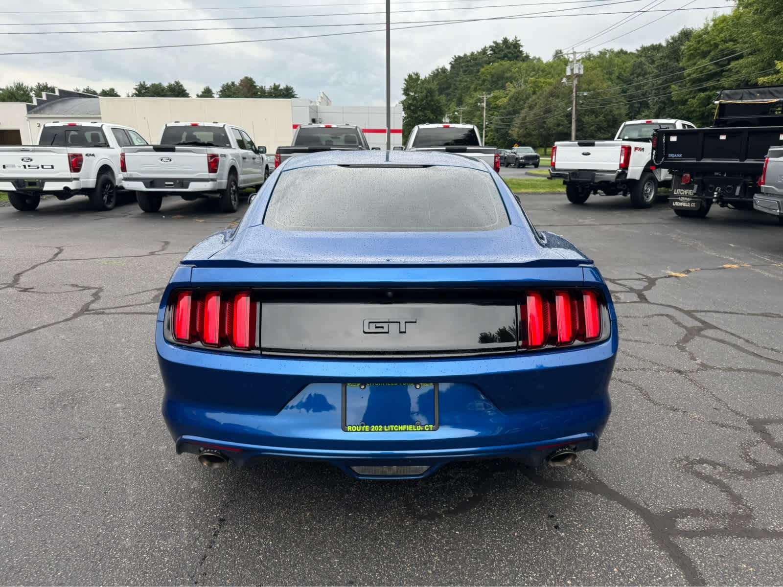 Certified Used 2017 Lightning Blue Ford GT image 4