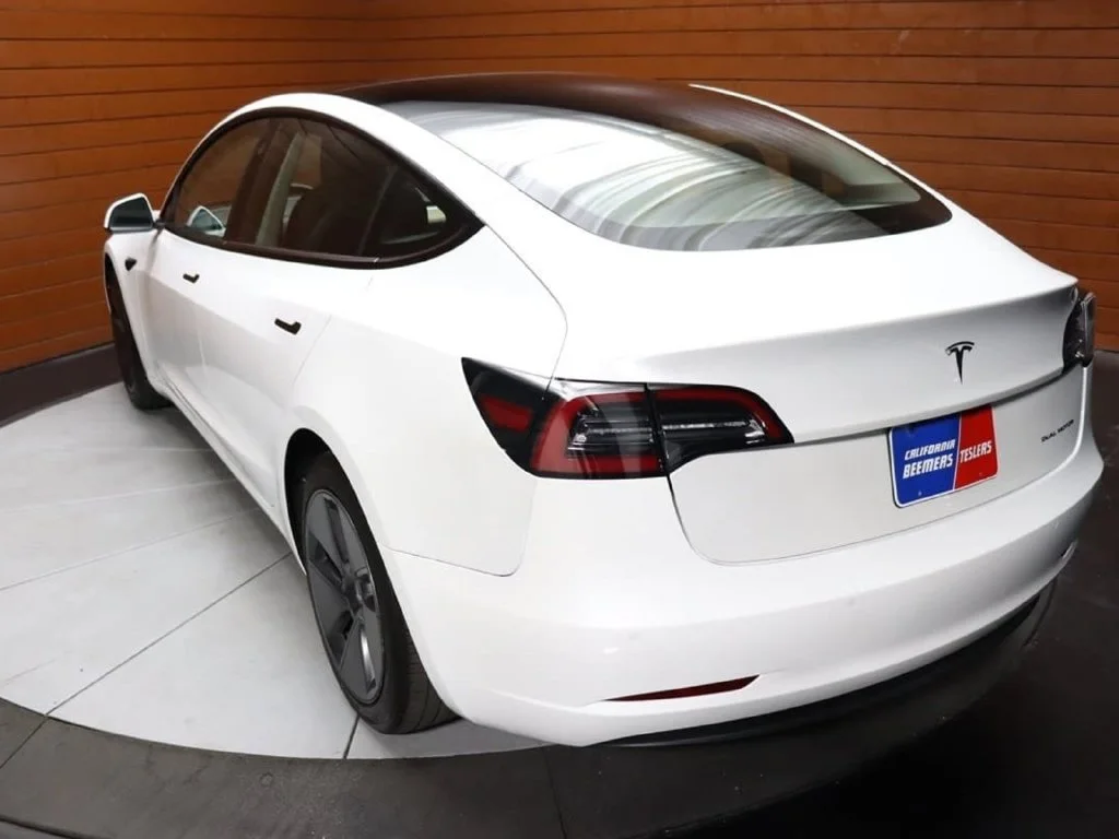 Used 2023 Pearl White Multi-Coat Tesla Long Range image 25
