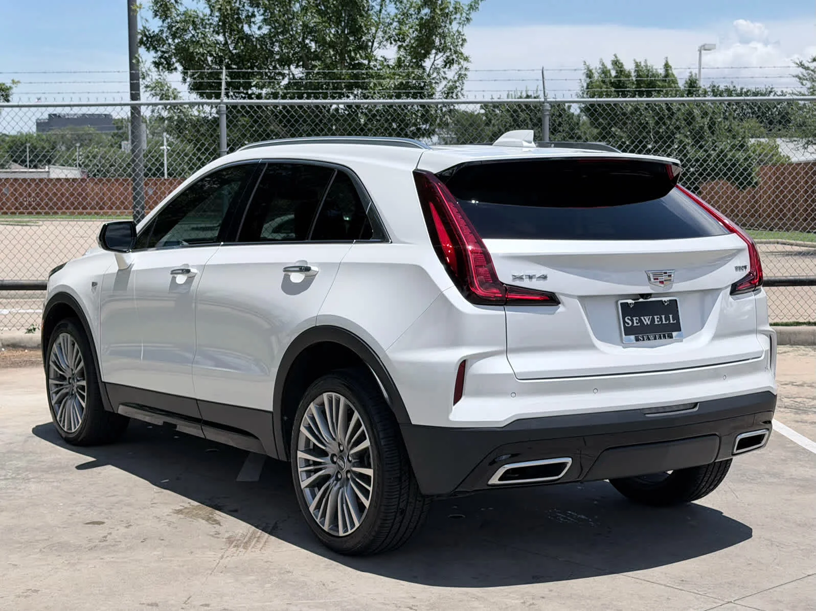 Used 2024 Crystal White Tricoat Cadillac Premium Luxury image 6