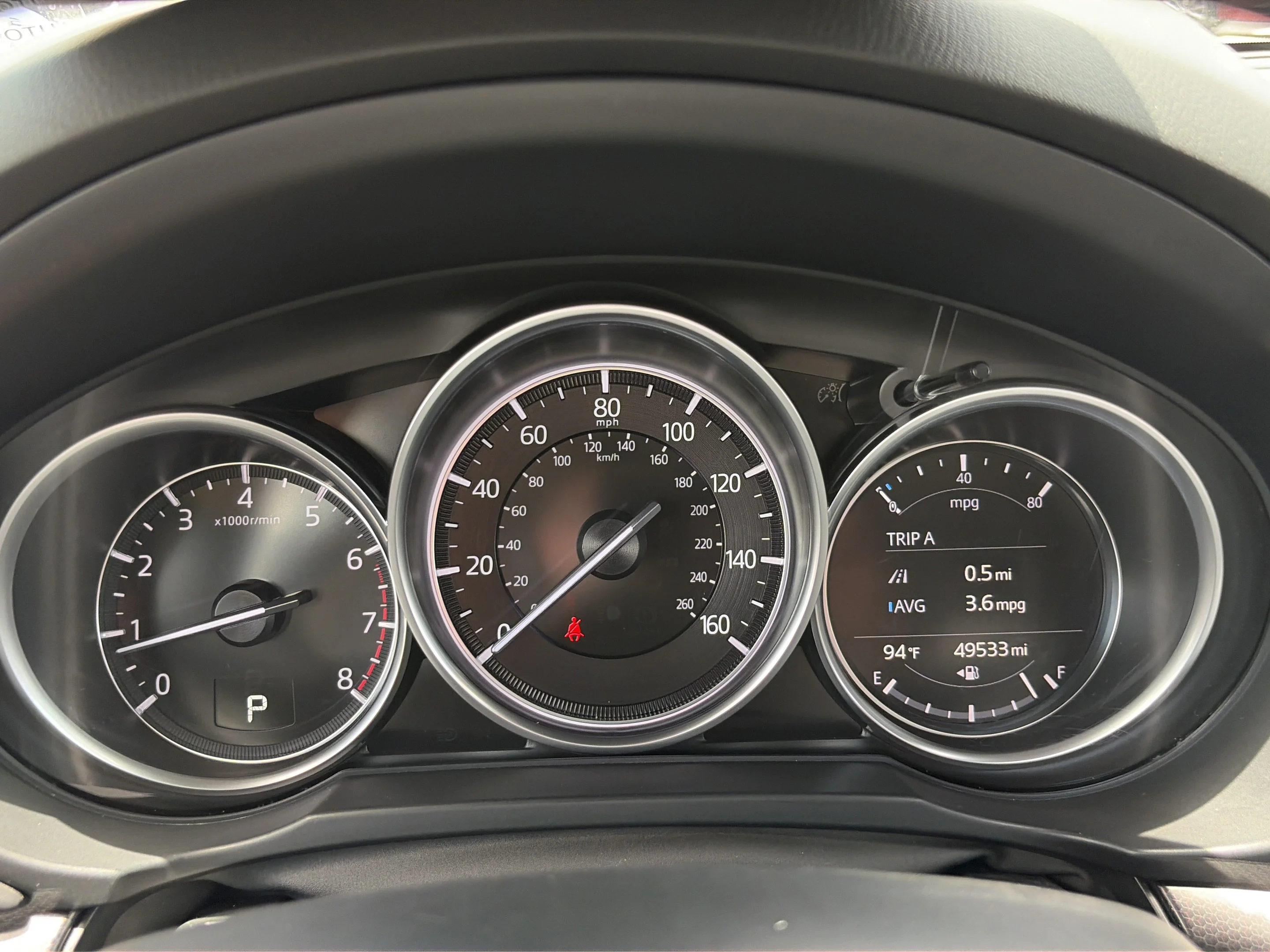 Used 2023 Polymetal Gray Mazda 2.5 S Carbon Edition image 24