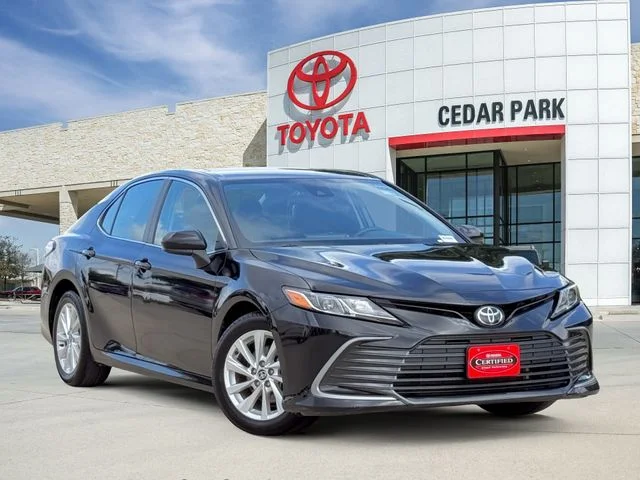Certified Used 2024 Black Toyota LE image 1
