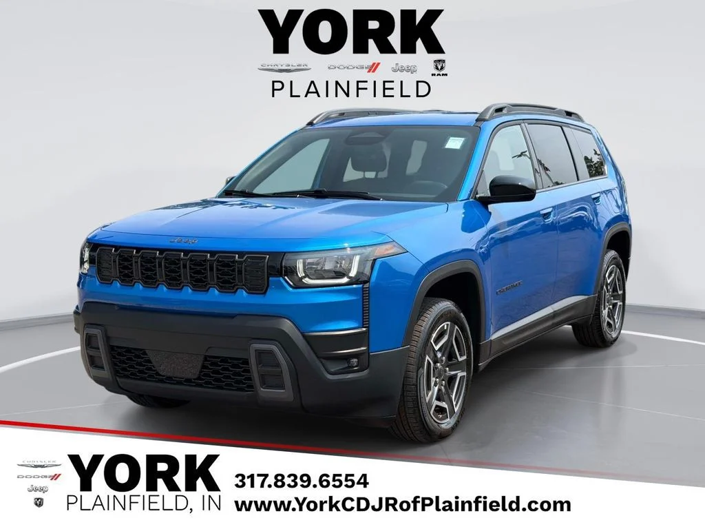 New 2026 Hydro Blue Pearl-Coat Exterior Paint Jeep Laredo image 1