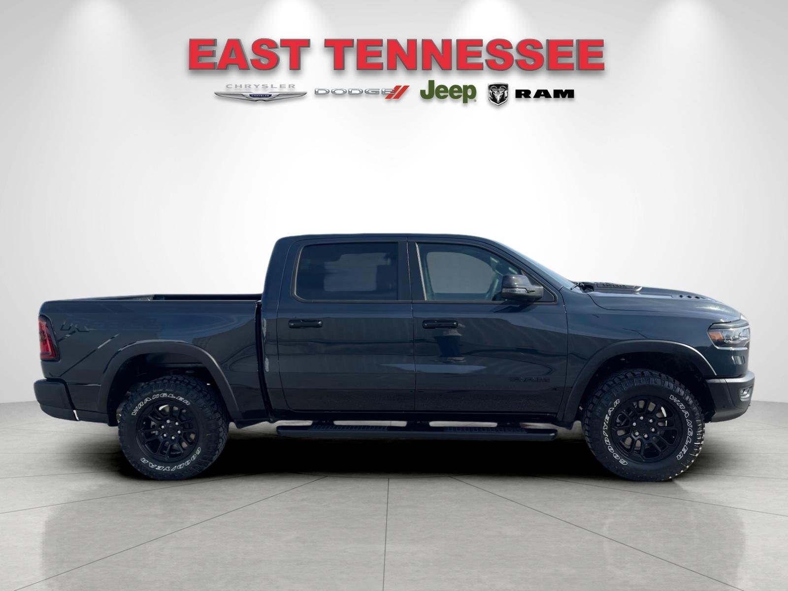 New 2026 Forged Blue Metallic Exterior Paint RAM Rebel image 2
