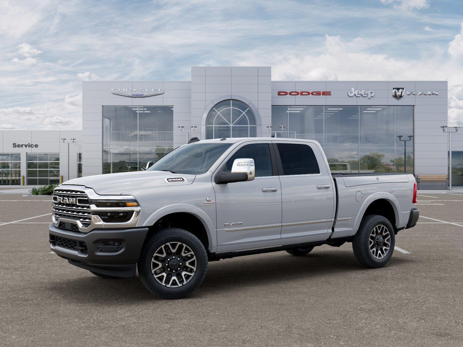 New 2025 Bright White Clearcoat RAM Limited image 26