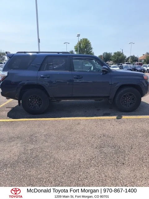Used 2019 Blue Toyota TRD Off-Road Premium image 4