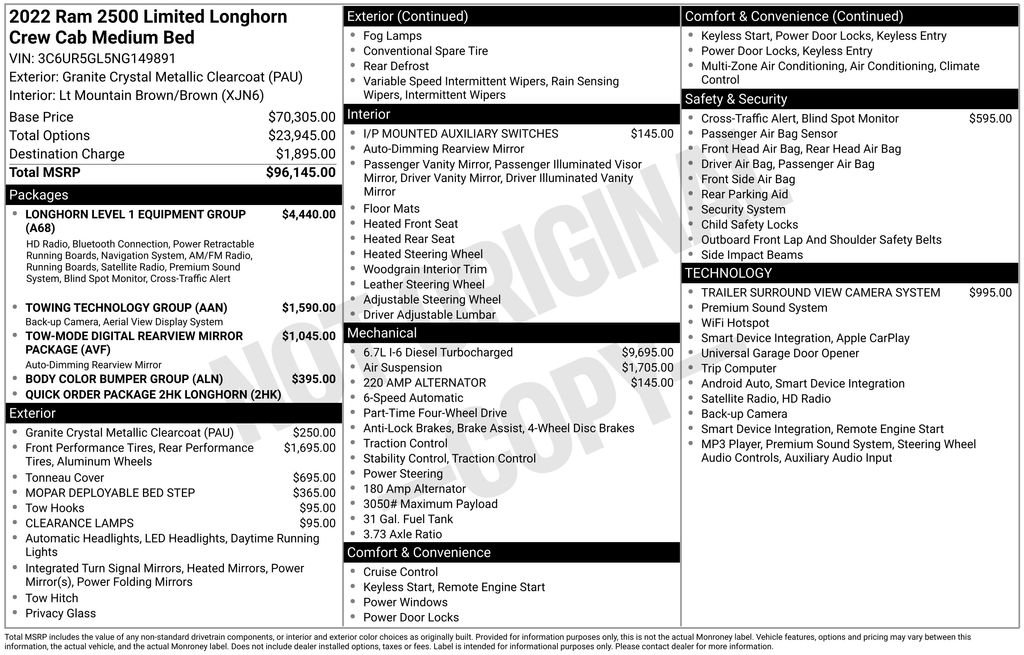 Used 2022 Gray Ram Longhorn image 26