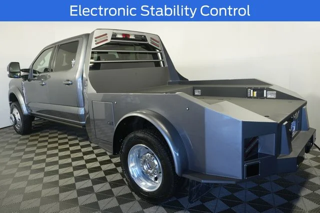 New 2025 Gray Ford Lariat Hauler Bed Crossley Customs image 7