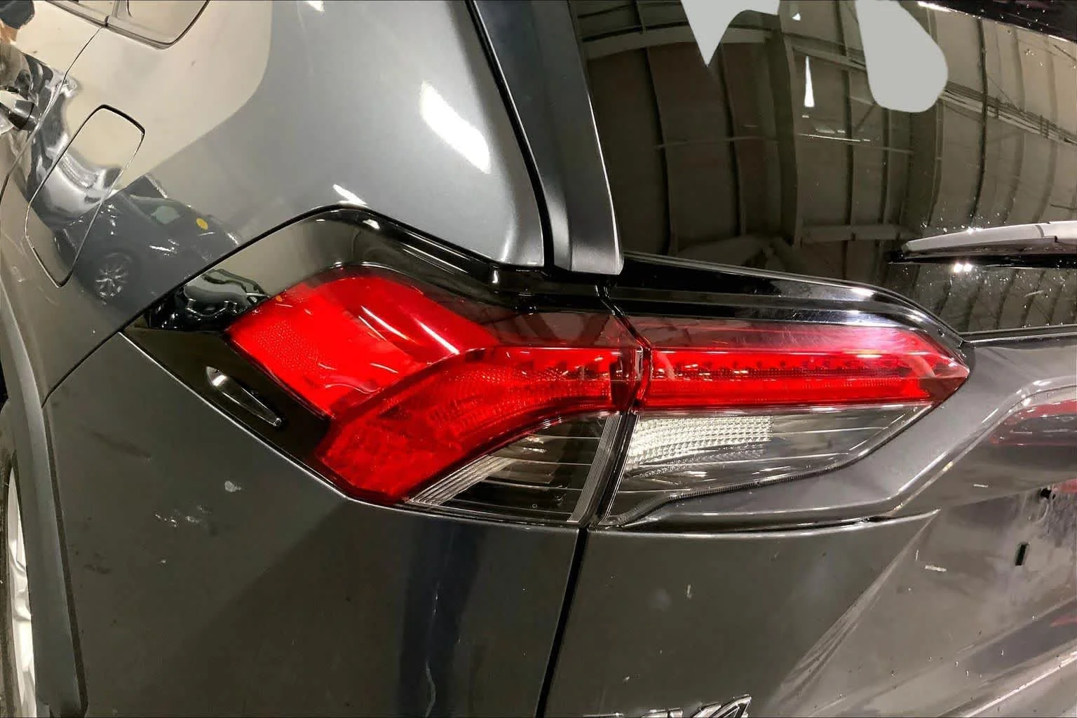 Used 2020 Magnetic Gray Metallic Toyota XLE image 29