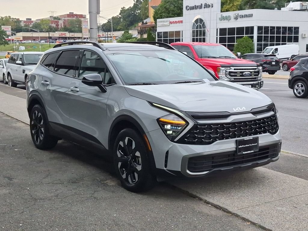 Certified Used 2024 Gray Kia X-Line image 3