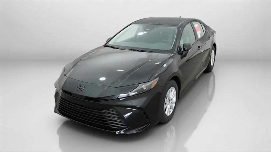 New 2026 Midnight Black Metallic Toyota LE image 10