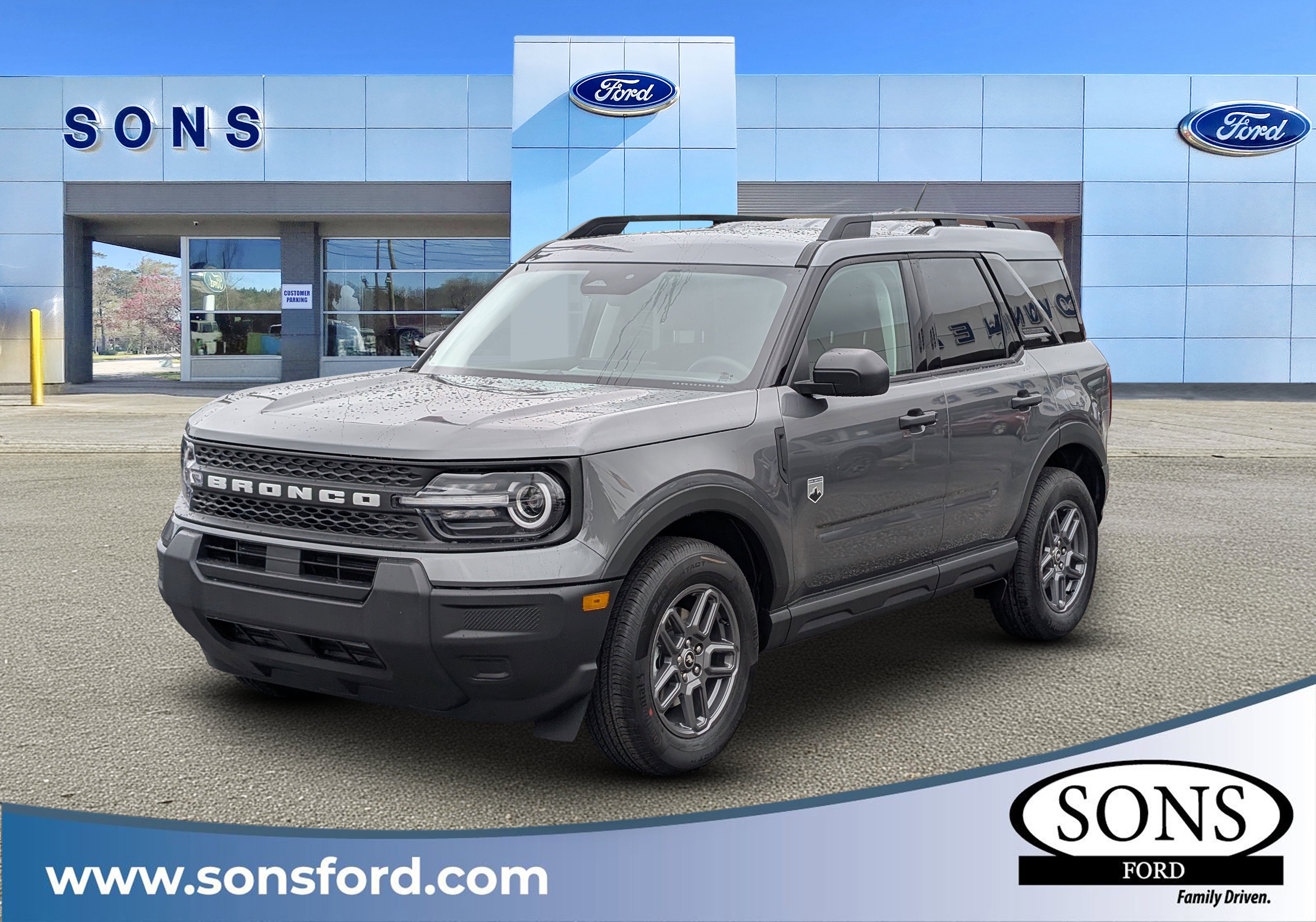 New 2026 Carbonized Gray Metallic FORD Big Bend image 1