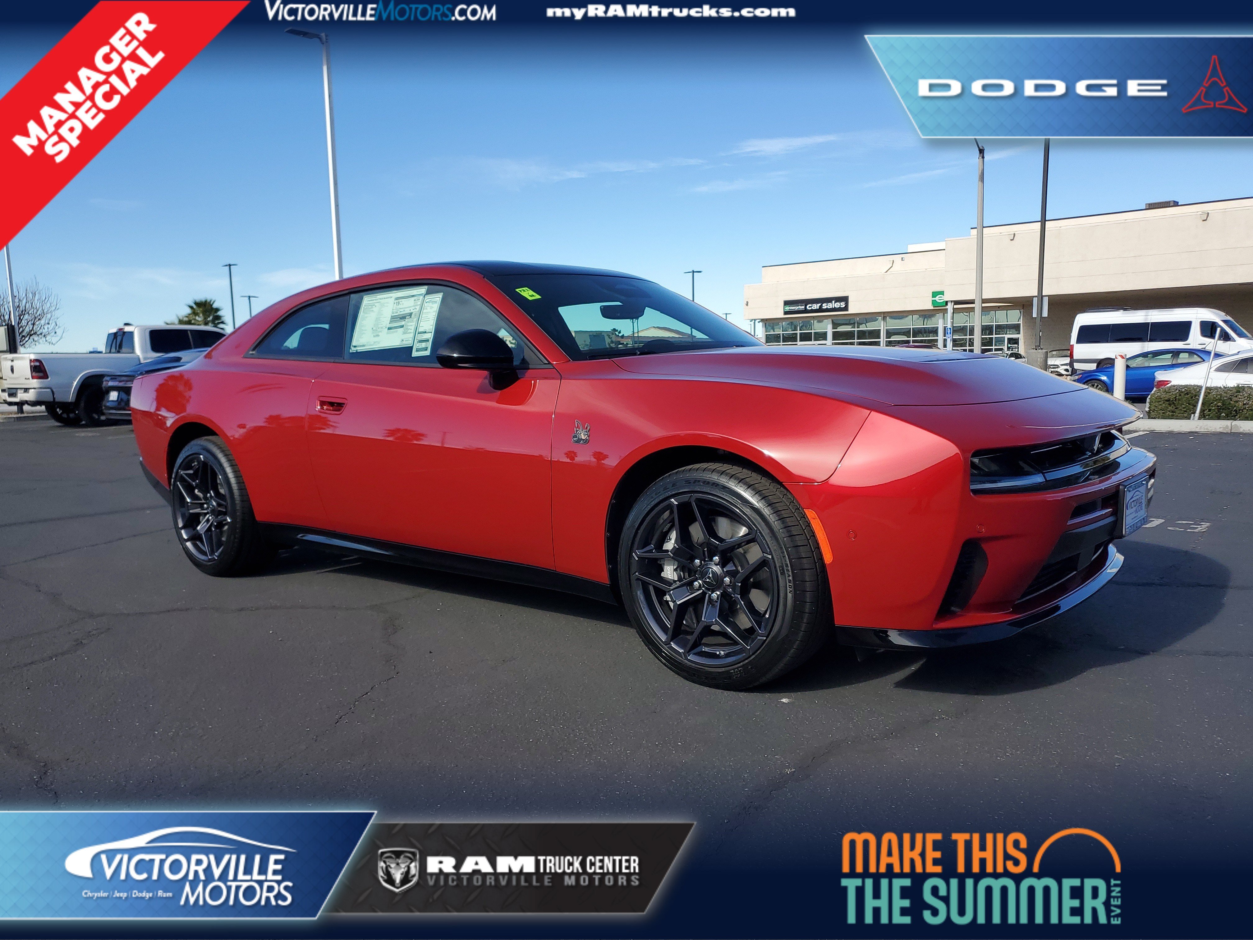 New 2026 Dodge Charger Scat Pack Coupe in Victorville #26D1002