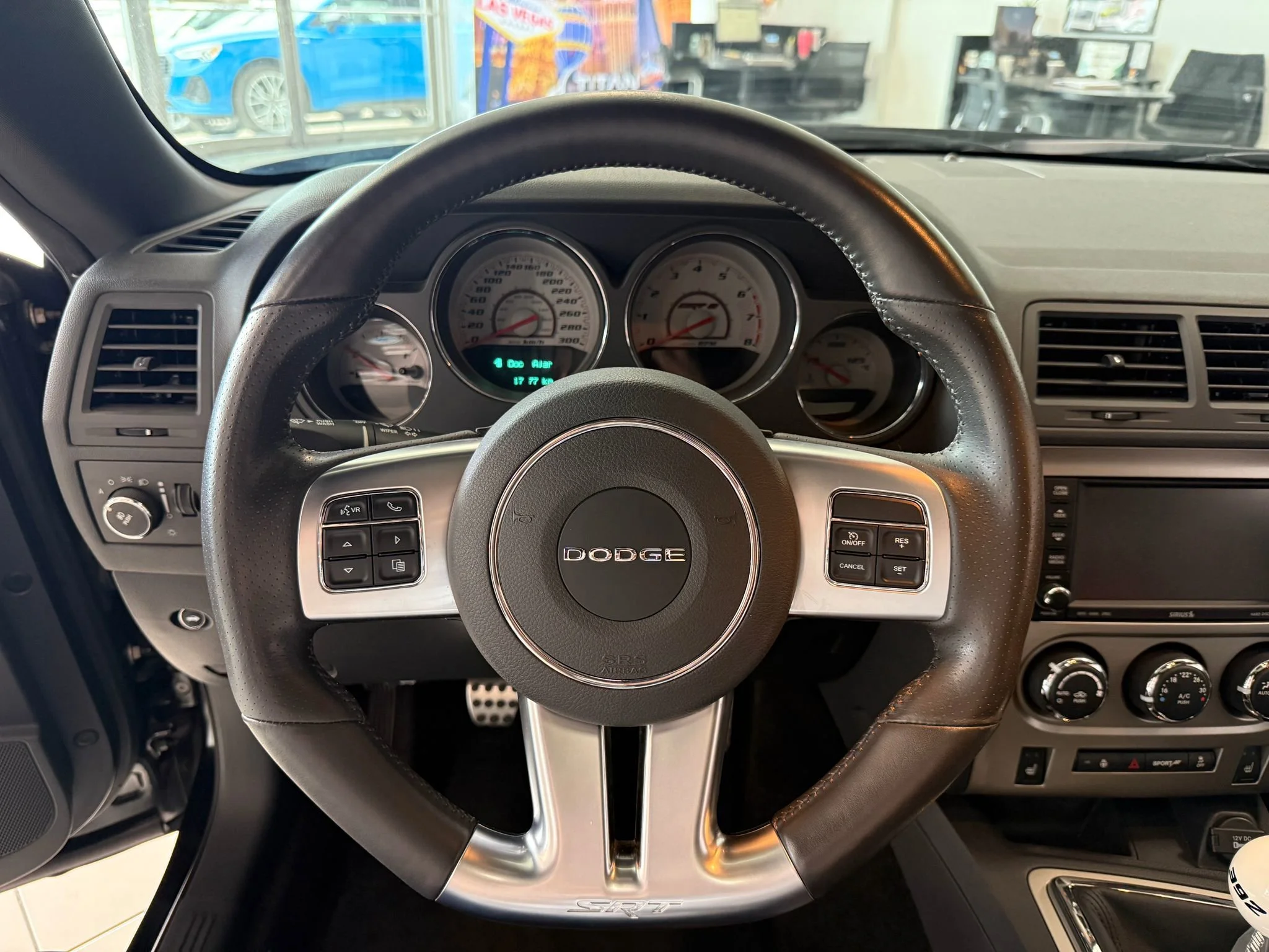 Used 2012 Black Dodge SRT8 392*470HP!!! | 6.4L HEMI | 6spd Manual | Nav | Htd Alcantara Seats | Sunroof | Htd Wheel image 16