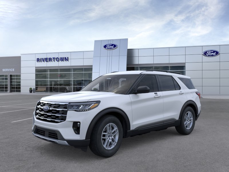 New 2026 Space White Metallic Ford Active image 1