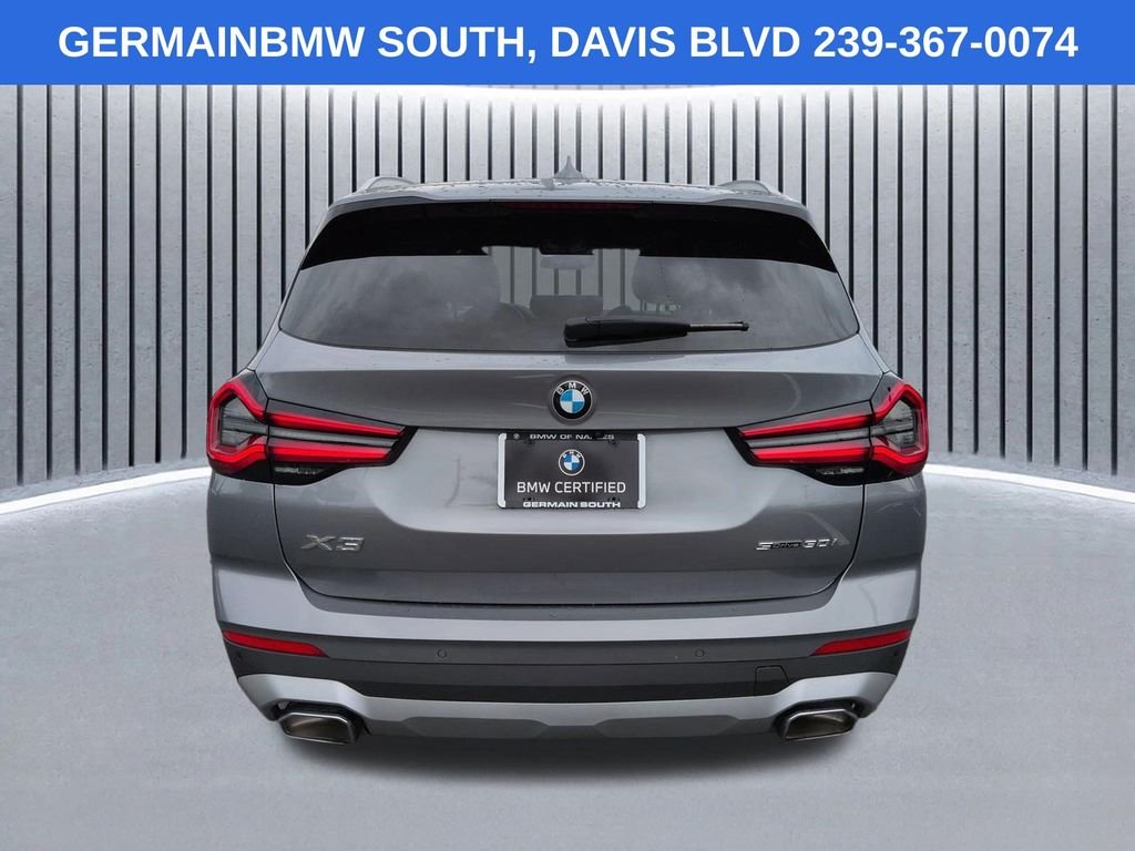 Certified Used 2024 Skyscraper Grey Metallic BMW sDrive30i image 6