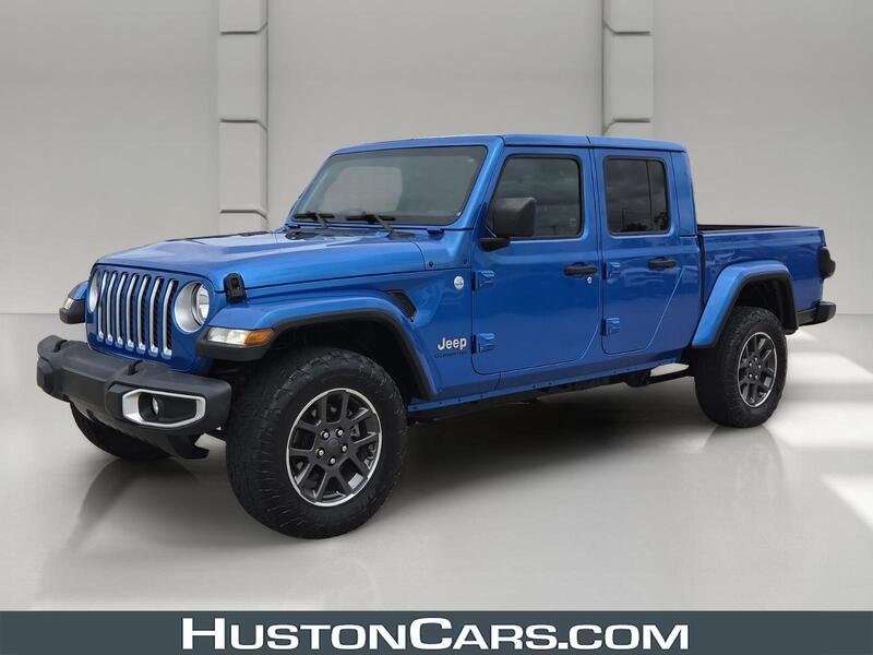 Certified Used 2020 Hydro Blue Pearlcoat JEEP OVERLAND 4X4 image 1
