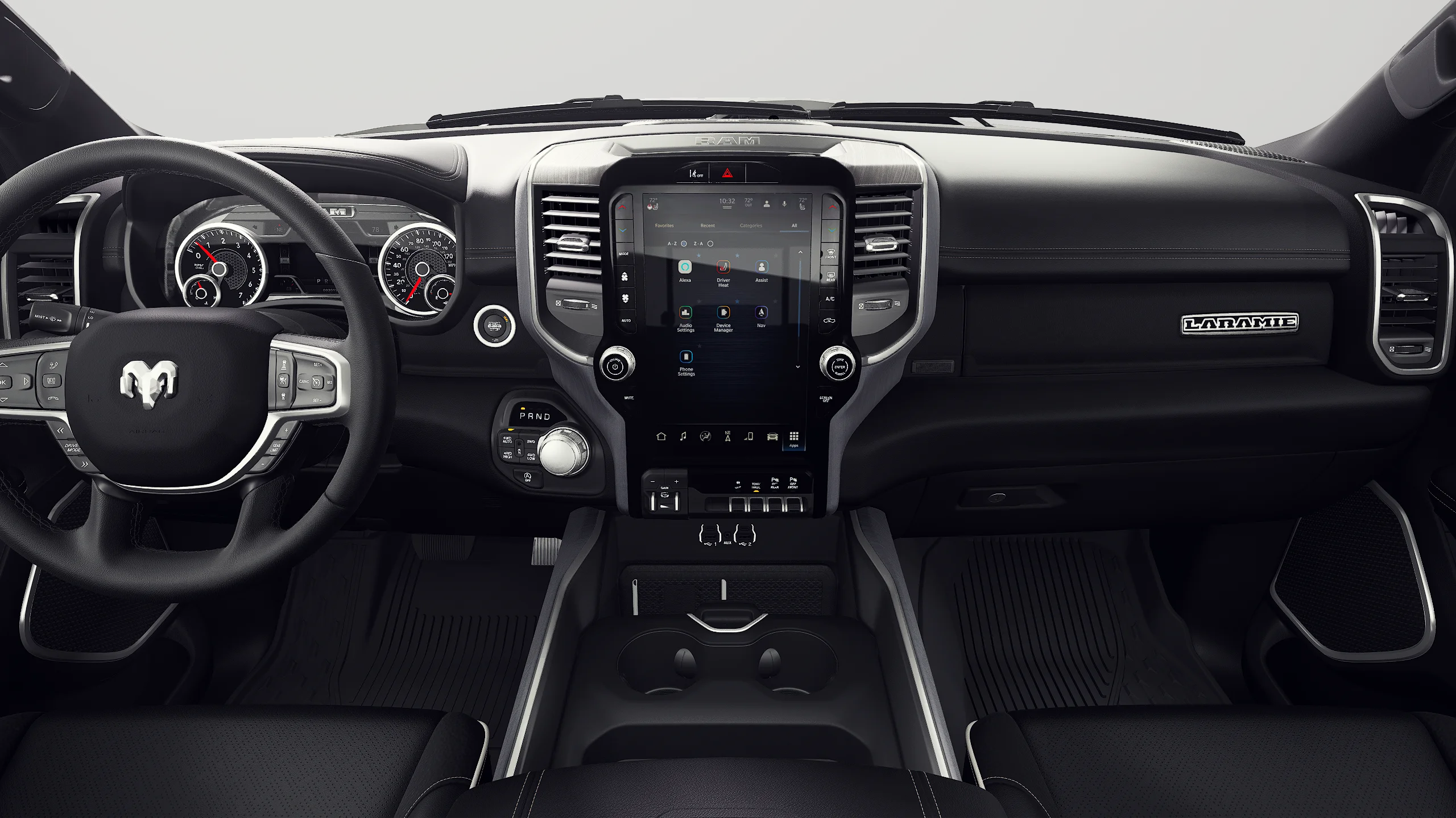 New 2027 Diamond Black Crystal Pearl-Coat Exterior Paint RAM LARAMIE image 6