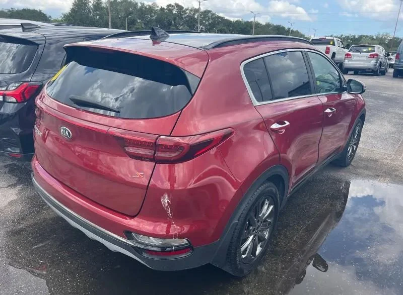 Used 2020 Hyper Red Kia S image 4
