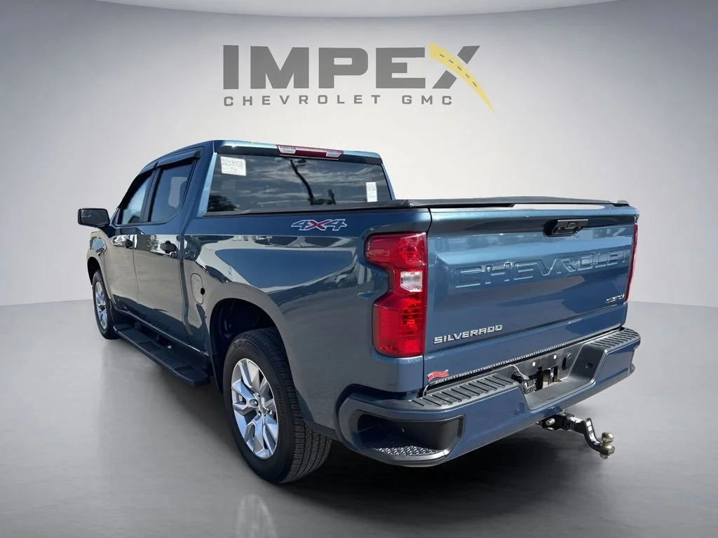 Used 2024 Lakeshore Blue Metallic Chevrolet Custom image 2