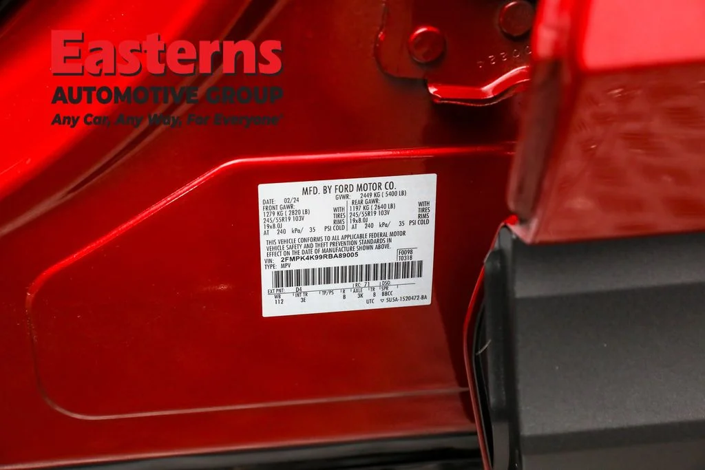 Used 2024 Red Ford Titanium image 33