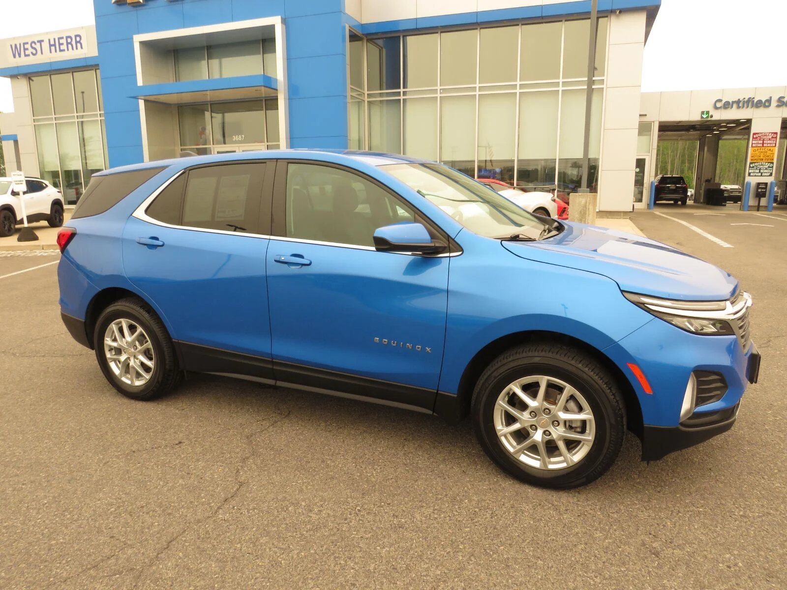 Used 2024 Riptide Blue Metallic Chevrolet LT image 6
