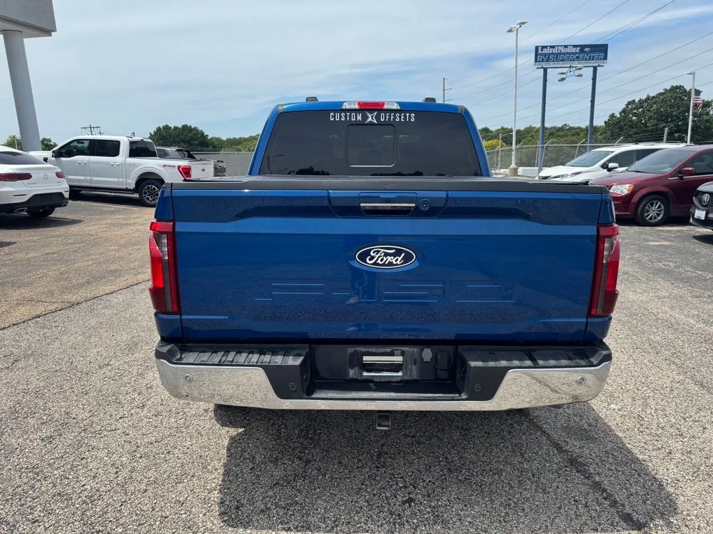 Used 2024 Blue Metallic Ford XLT image 6