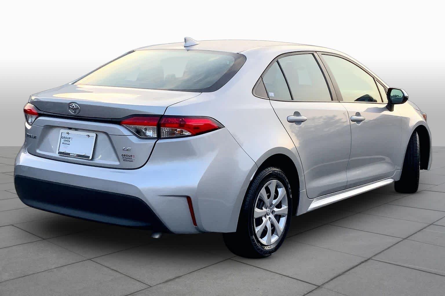 Used 2024 Classic Silver Metallic Toyota LE image 13