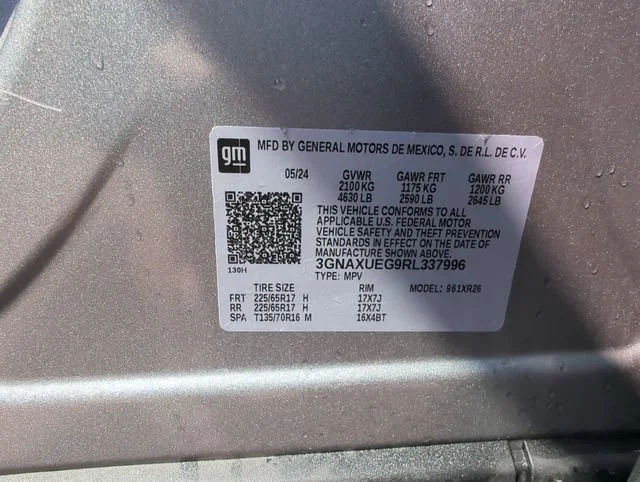 Used 2024 Sterling Gray Metallic Chevrolet LT image 18