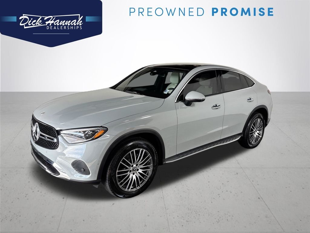 Used 2025 Gray Mercedes-Benz GLC 300 Coupe image 1