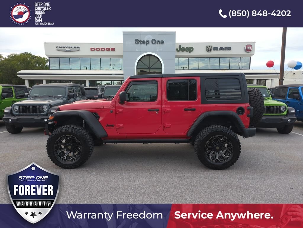 Used 2024 Red Jeep Sport image 3