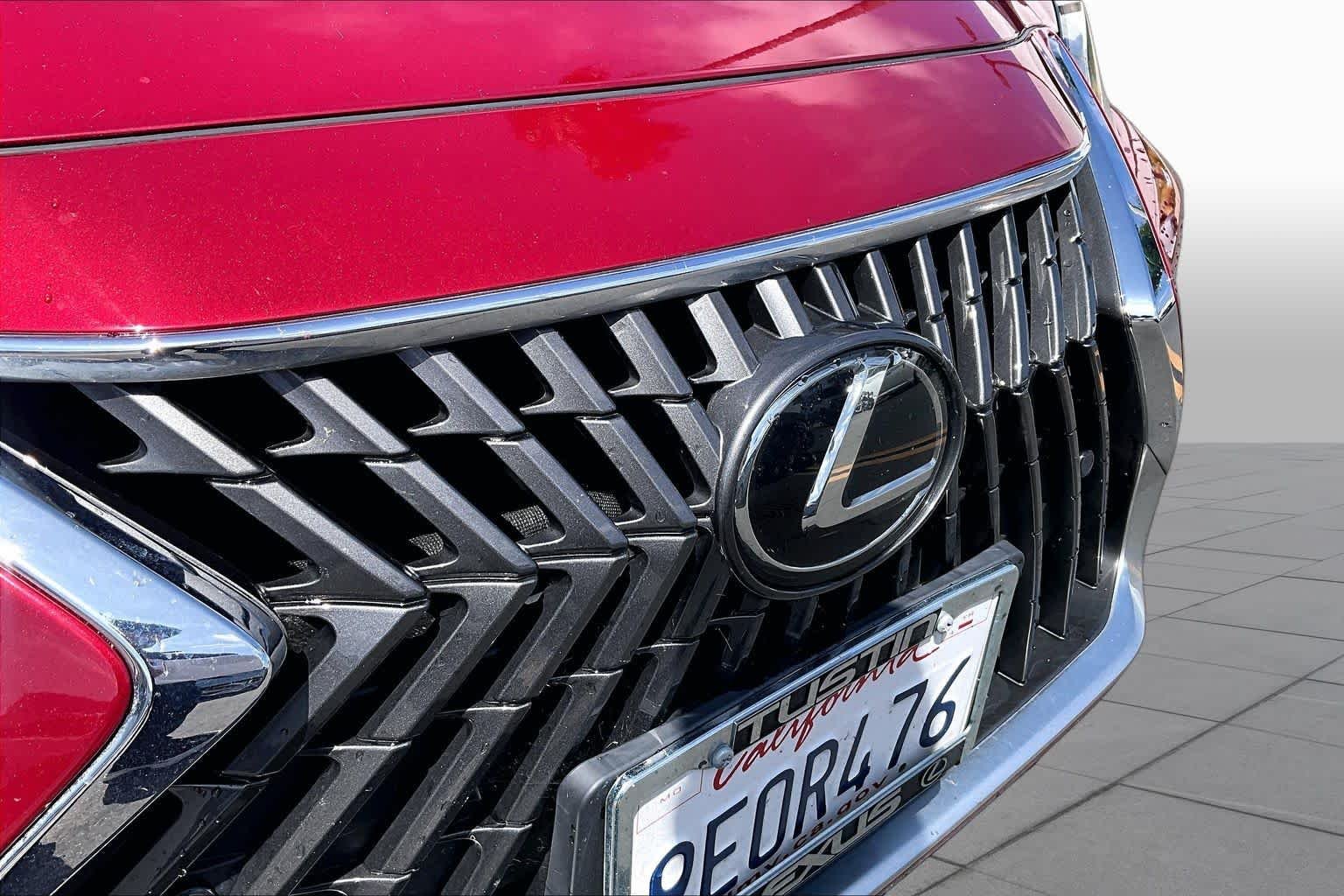 Certified Used 2023 Matador Red Mica Lexus  image 30