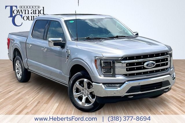 Used 2023 Iconic Silver Metallic Ford Lariat image 2