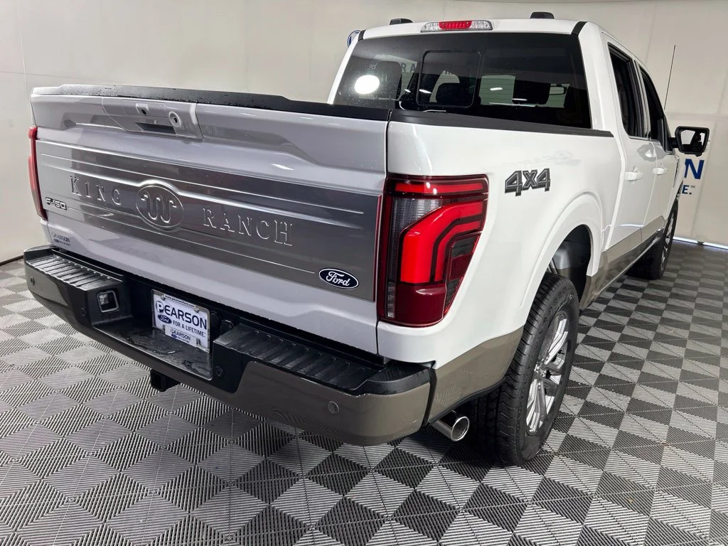 New 2026 Star White Metallic Tri-Coat Ford King Ranch® image 4