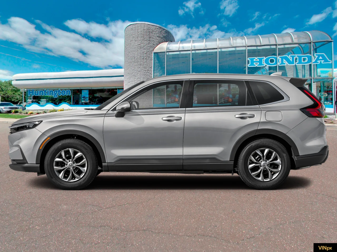 New 2027 Solar Silver Metallic Honda LX image 3