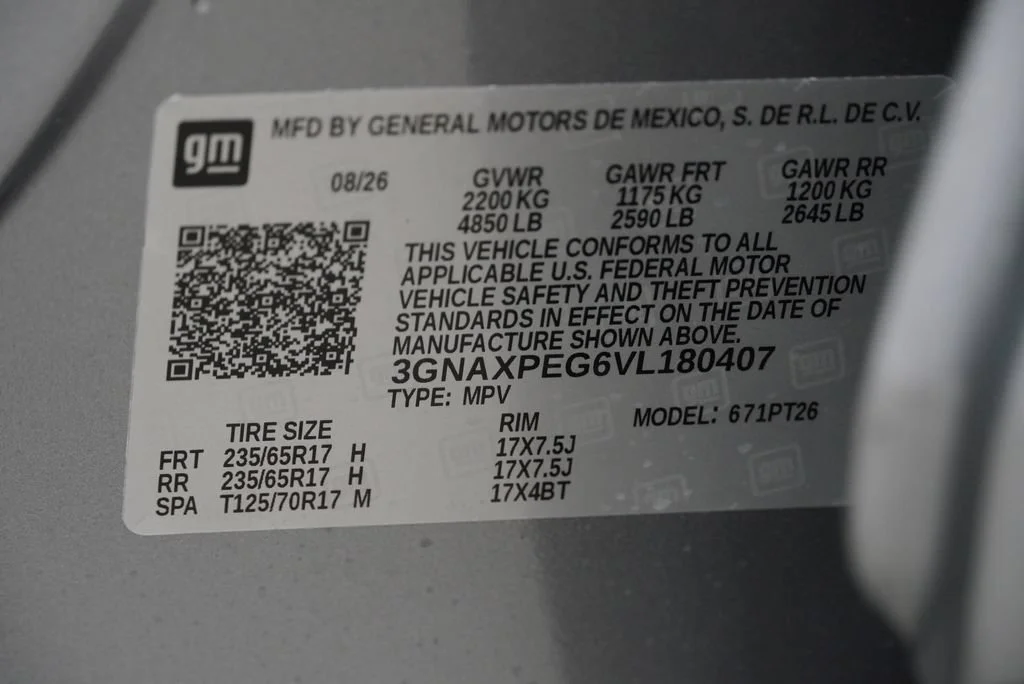 New 2027 Sterling Gray Metallic Chevrolet LT image 42