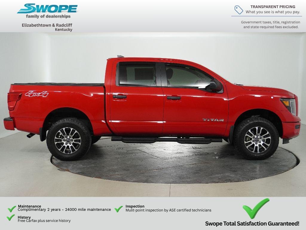 Used 2023 Red Alert Nissan SV image 3