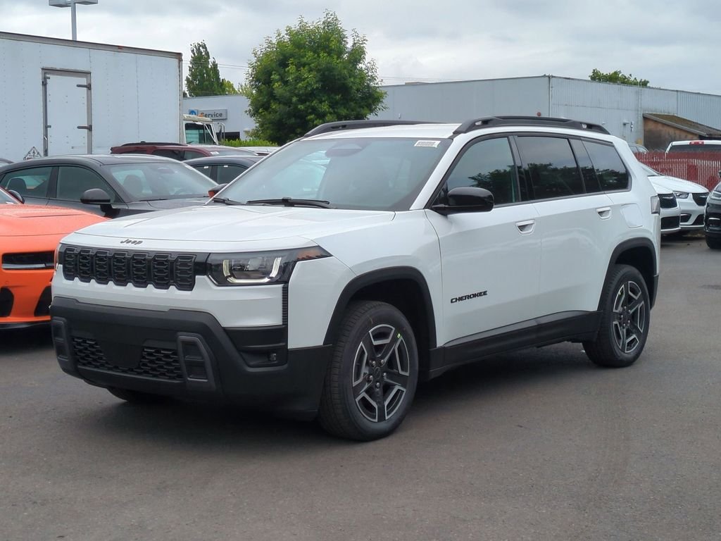 New 2026 Bright White Clear-Coat Exterior Paint Jeep Laredo image 3