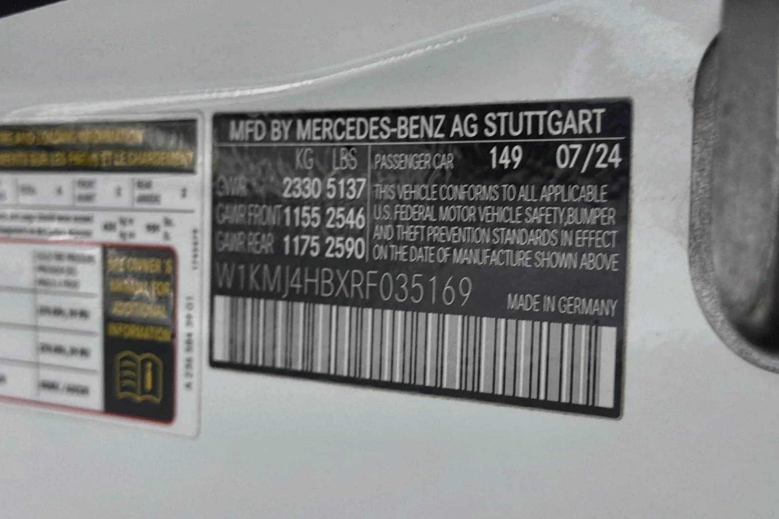 Certified Used 2024 Polar White Mercedes-Benz 300 image 28