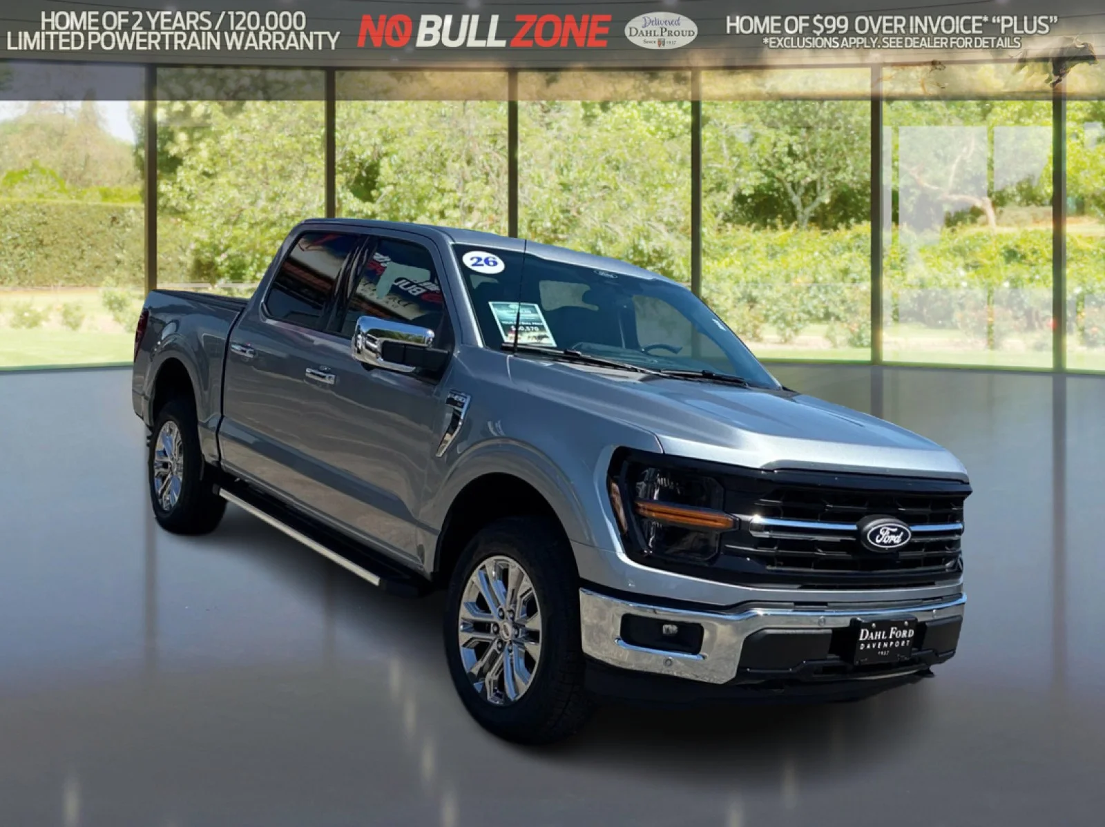 New 2026 Iconic Silver Metallic Ford XLT image 7
