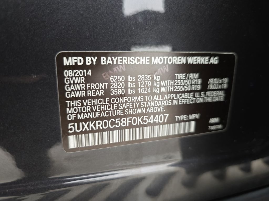 Used 2015 Dark Graphite BMW xDrive35i image 34