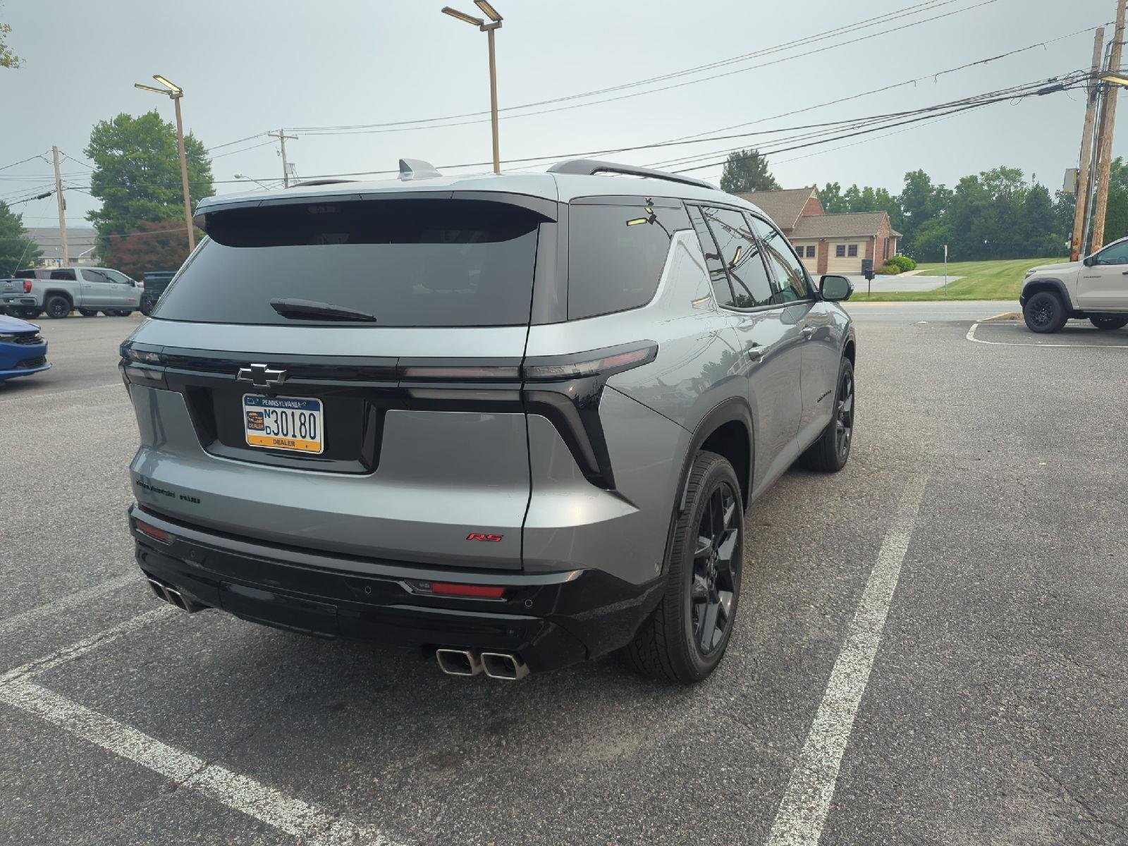 Used 2025 Sterling Gray Metallic Chevrolet AWD RS image 7