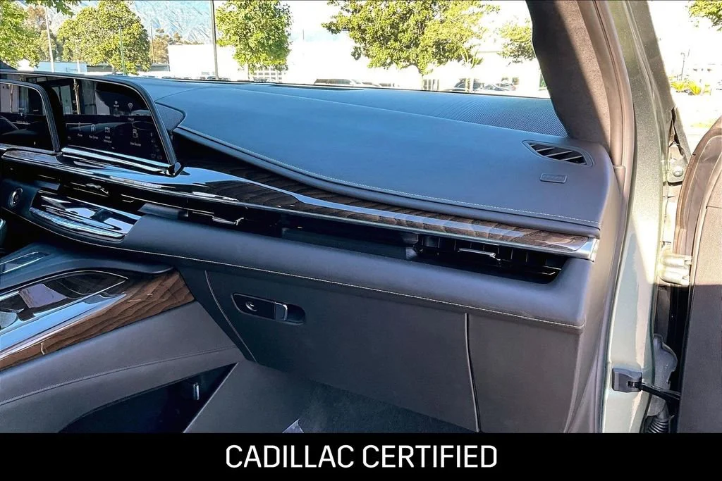 Used 2024 Dark Emerald Metallic Cadillac Sport Platinum image 17