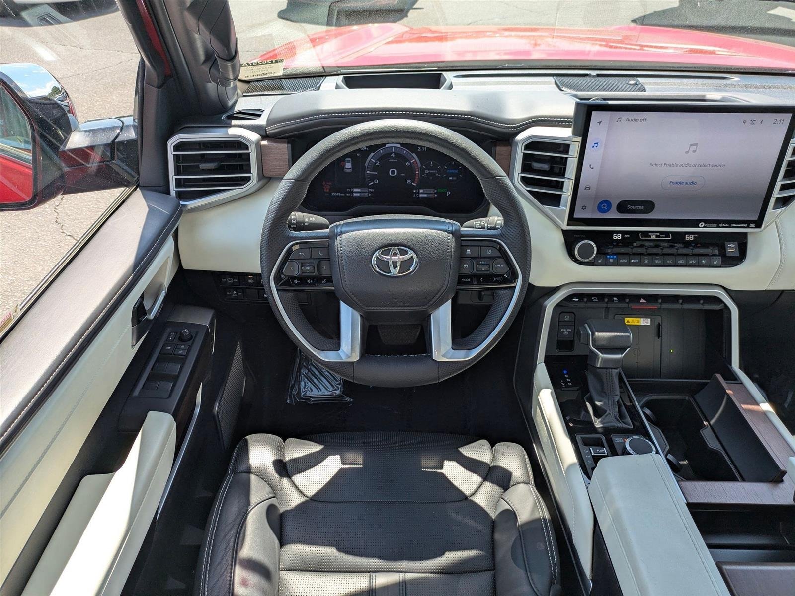 Used 2023 Supersonic Red Toyota Capstone image 30